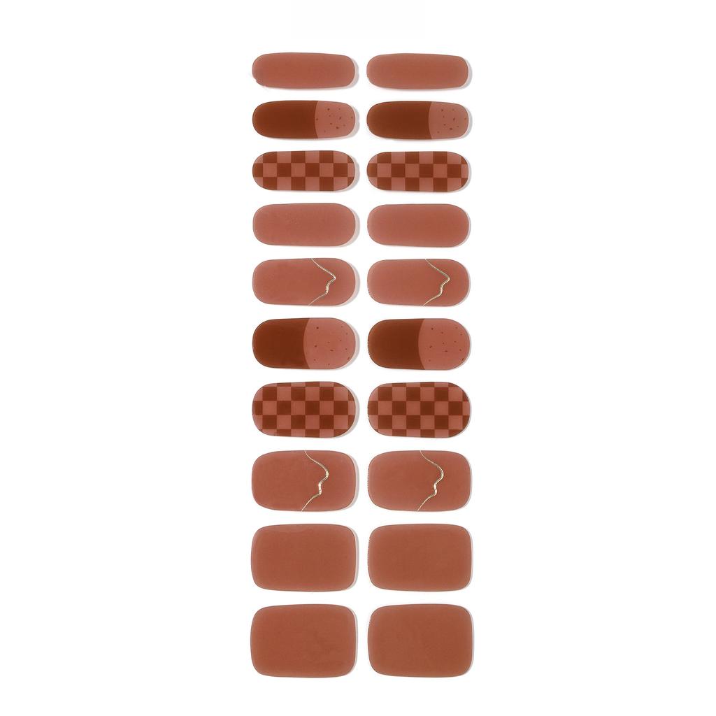 Semi-baked Semi-cured Nail Stickers Gel Nail Stickers Nail Stickers Second Generation