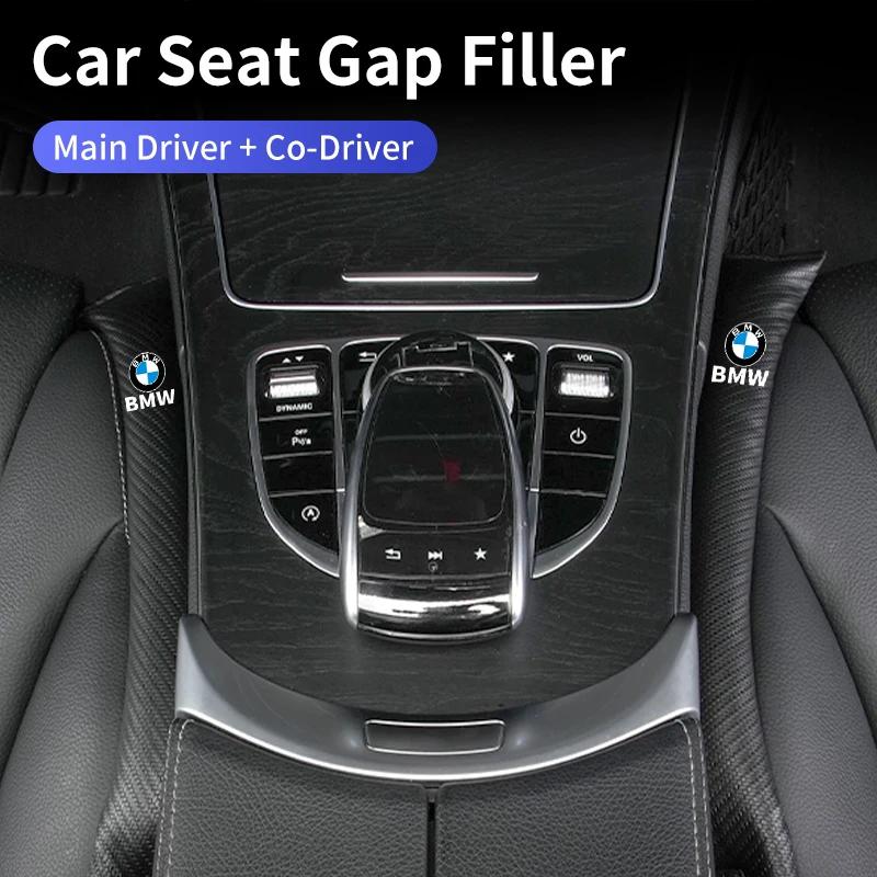 BAGH3 Car Sticker Car Seat Gap Plug Seam Filling Anti-Leakage Seat Side Slot Strip Pads For BMW X3 X5 X7 M5 M3 E46 E90 E60 F10 E39 F30