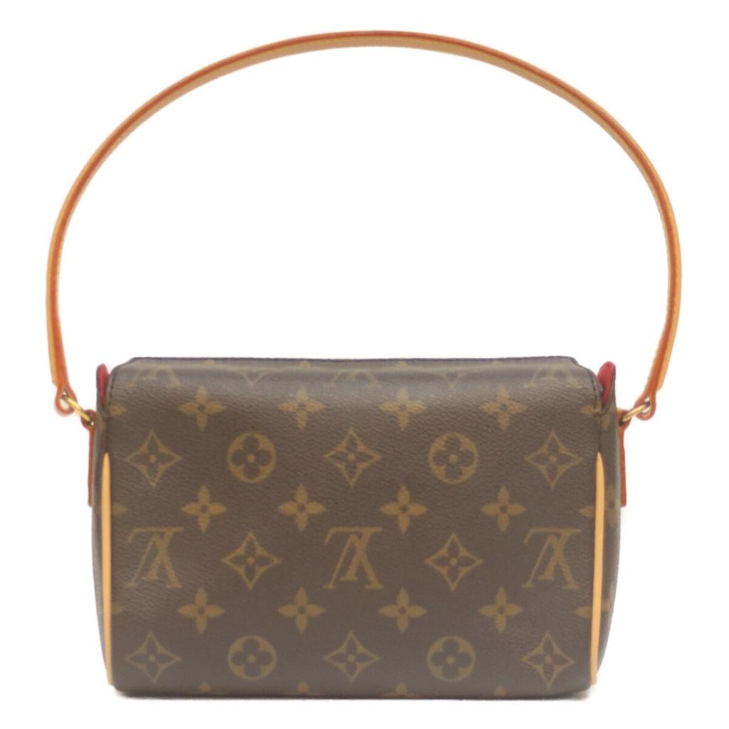 Louis Vuitton 2003 M51900 Monogram Recital Handbag BrownUsed