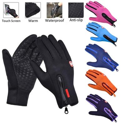 Waterproof Gloves Touch Screen Winter Warm Gloves Anti-slip Thermal Windproo
