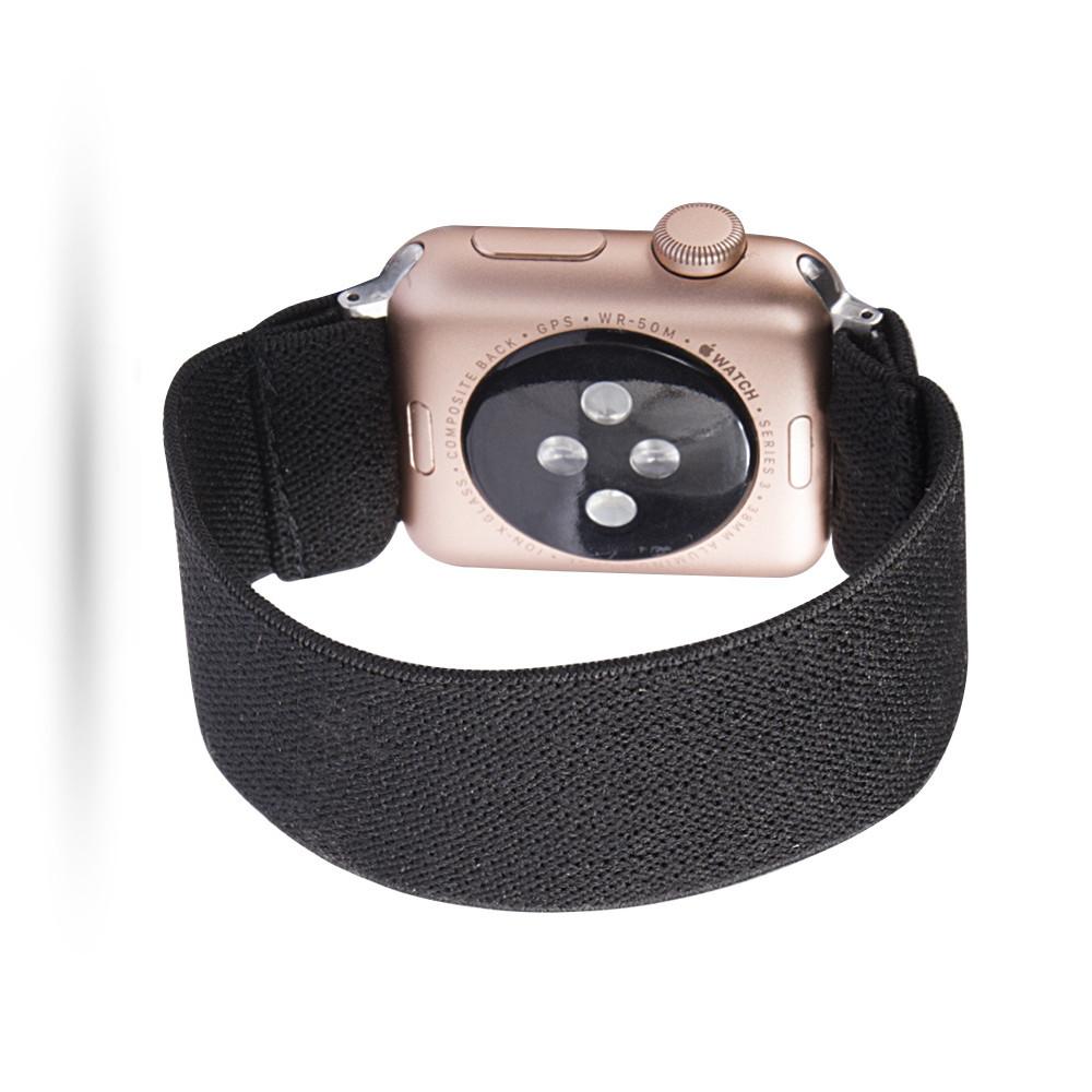 

Solid Color Printing Nylon Watch Band for Apple Watch Series 10 42mm/9 8 7 41mm/6 5 4 SE SE (2022) SE (2023) 40mm/3 2 1 38mm Light Pink