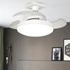 Ceiling Fans with Light Remote Control Fandelier Ceiling Fan 3 Colour Temperatures Chandelier Ceiling Fan Dimmable for Bedroom