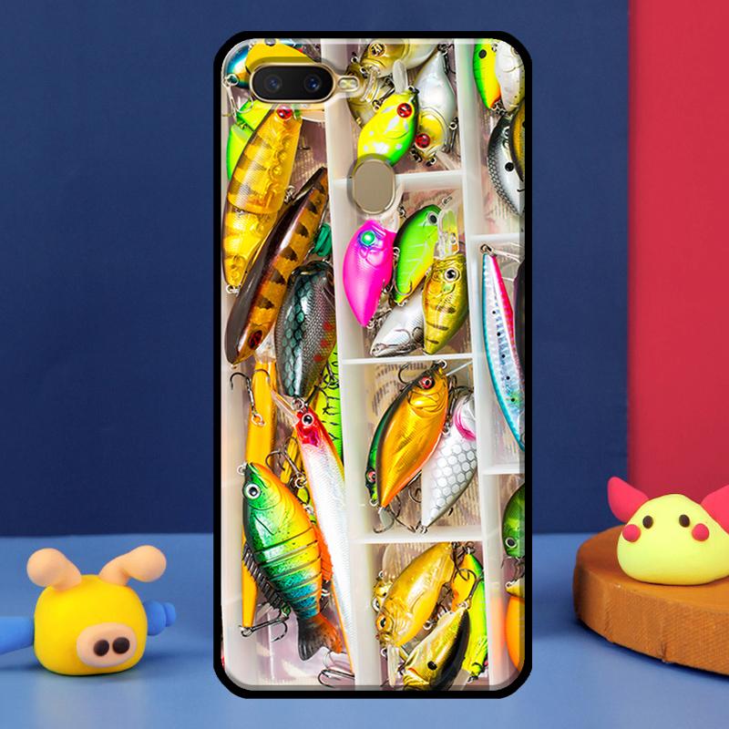 Fishing Rod Tool For Oppo A54 A57 S A78 A58 A98 A5 A9 A91 A15 A16 A17 A52 A72 A76 A96 A74 A94 A77 Phone Case
