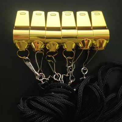 High Quality Party Training School Referee Sport Rugby Stainless Steel Whistles Cheerleaders Cheerleading Tool Metal Whistle