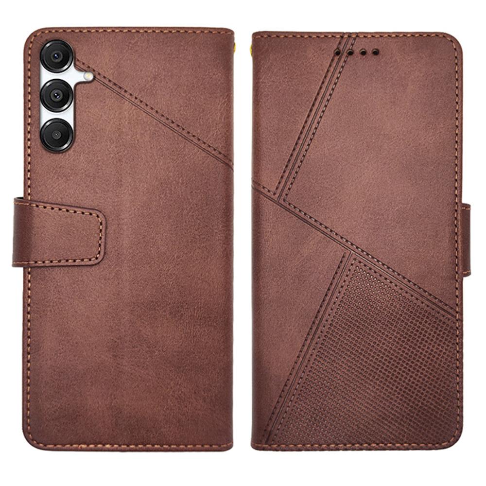 IDEWEI For Samsung Galaxy A26 5G Case Leather Wallet Phone Cover Stand Calf Texture