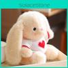 Adorable Plush Bunny Doll Soft Rabbit Stuffed Toy Ideal Birthday Gift For Couples