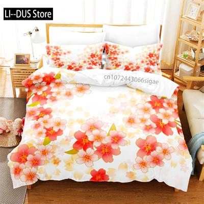Beautiful Flowers Bedding Set Duvet Cover Set 3d Bedding Digital Printing Queen Size Bedding Sets Fashion Designs