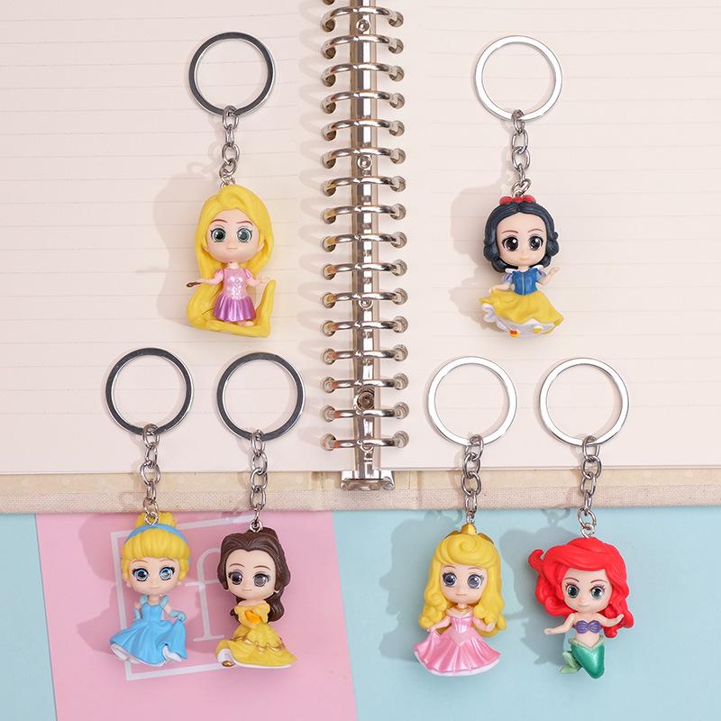 Creative Cute Cartoon Anime Princess Keychain Pendant - Couple & Student Gift