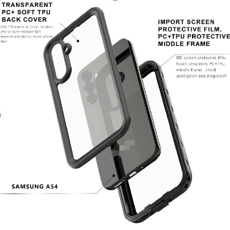 For Samsung Galaxy A54 5g Waterproof Phone Cover With Antishock Durable Material For Active Lifestyle