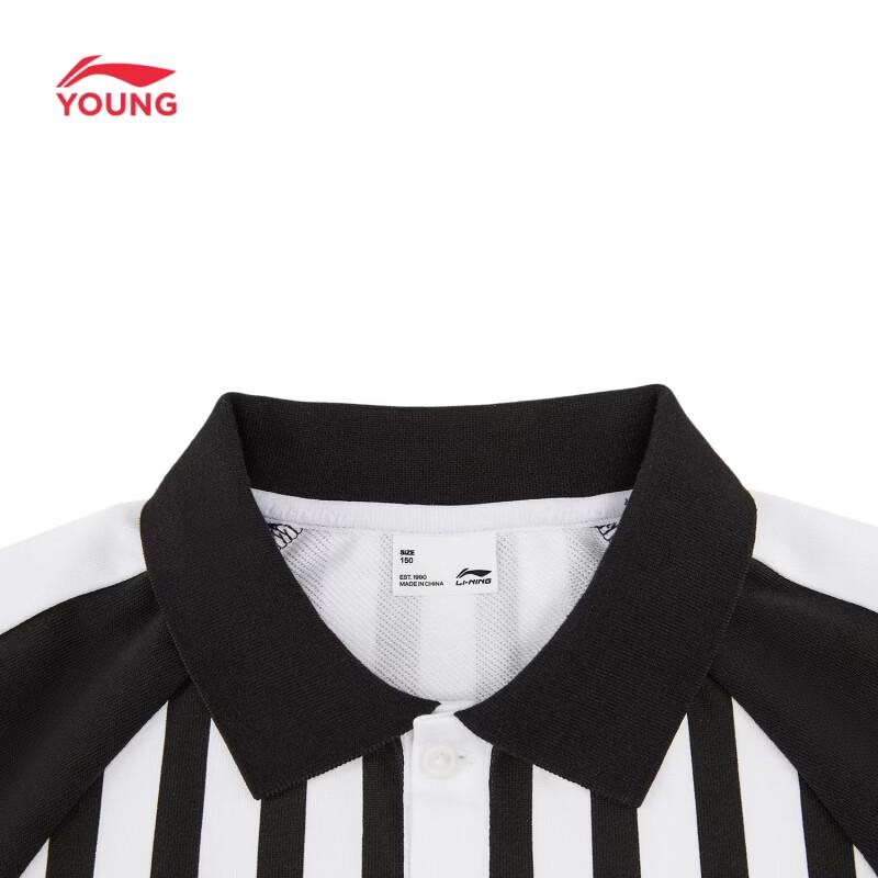 Li-Ning Youth Long Sleeve Loose Fit Sport Polo Shirt