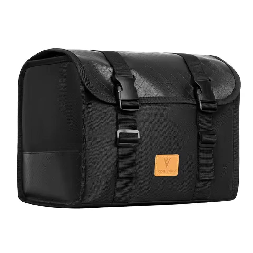 

12L Waterproof Bike Rear Rack Bag, Large Capacity Bicycle Ebike Saddle Bag Commuter Shopping Cycling Storage Pouch