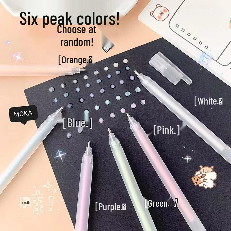 Girlish Heart Dot Glue Pen - Quick-Drying & Strong Adhesion for Students and Crafts.