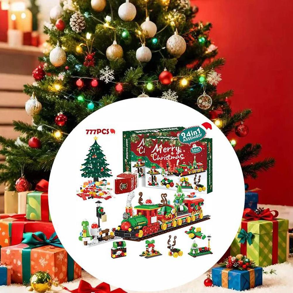 Xmas Advents Calendar For Kids Building Blocks Perfect Educational Engaging Holiday Present Kids' Festive Playtime