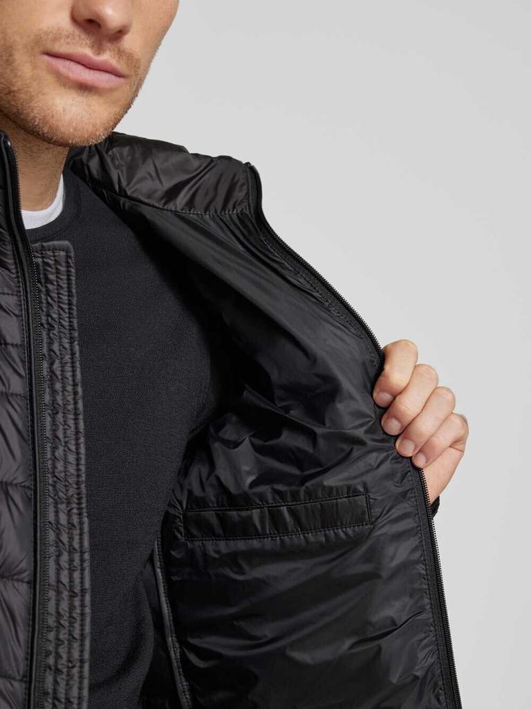 Winter Jacket Boss Orange Steppjacke 'Oden' Black