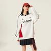 Li-Ning Sports Life Series Letter Polo Collar Long Sleeve Sweatshirt Off White Men AWDVC89-1