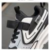 New Spring Children's Handsome Color Matching Leather Wear-resistant Soft-soled Sports Shoes