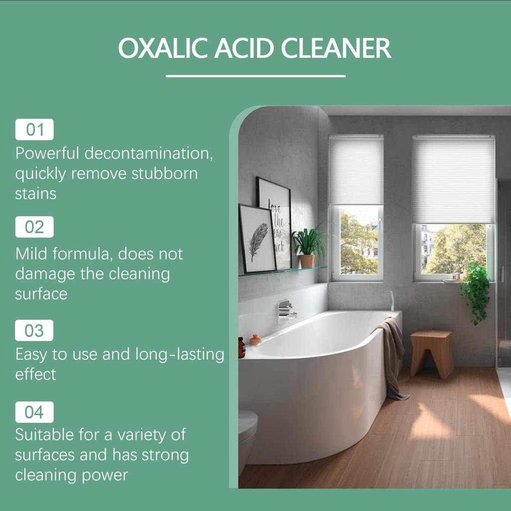 Oxalic Acid Cleaner Toilet Bowl Cleaning Stains Urine Stain Removal Cleaner