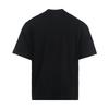Emporio Armani SS25 Logo Embroidered Round Neck Loose Fit Short Sleeve T-Shirt Men Tops Dark-Blue EM001060-AF13715-UB118