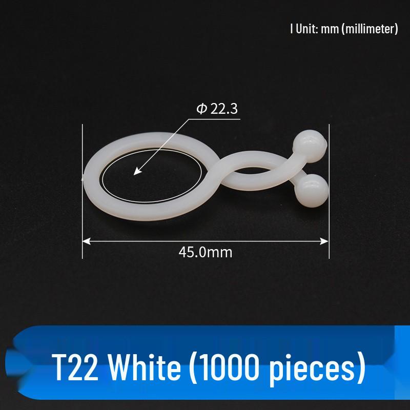 Ball-Shaped Buckle Cable Tie & Clamp Organizer - Flexible Wire Twist & Fixer
