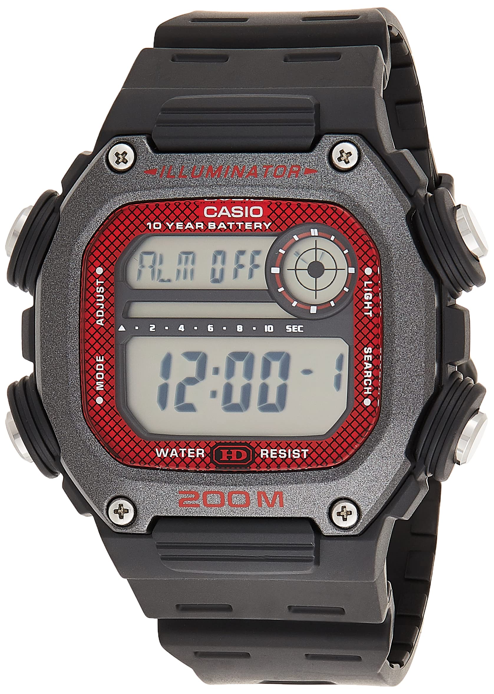 

Часы Черные [CASIO] DW291H-1B DW-291H-1BVDF