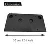 Car Front Bumper License Plate Bracket Mounting Holder Fit for Chevy Equinox 2016-2017 Car Accessories GM1068197 23476043