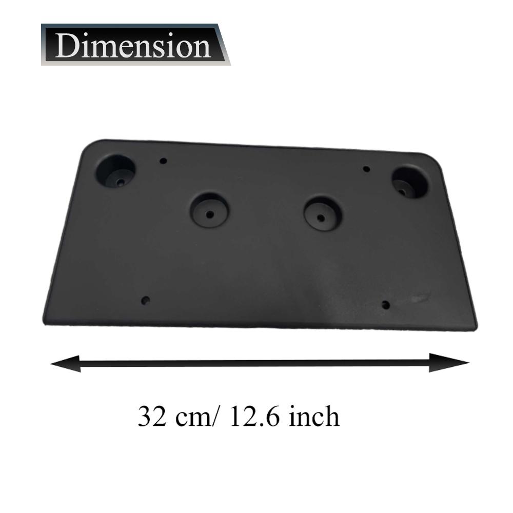 Car Front Bumper License Plate Bracket Mounting Holder Fit for Chevy Equinox 2016-2017 Car Accessories GM1068197 23476043