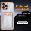 Luxury Shockproof Phone Case For iPhone 16e 16 15 14 Pro Max 13 12 mini 11 Xs XR 7 8 Plus SE Transparent Card Slot Bag Cover