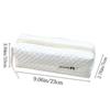 Zipper Closure Zipper Pouch Textured Surface Pencil Case High Quality Makeup Bag  Makeup Storage