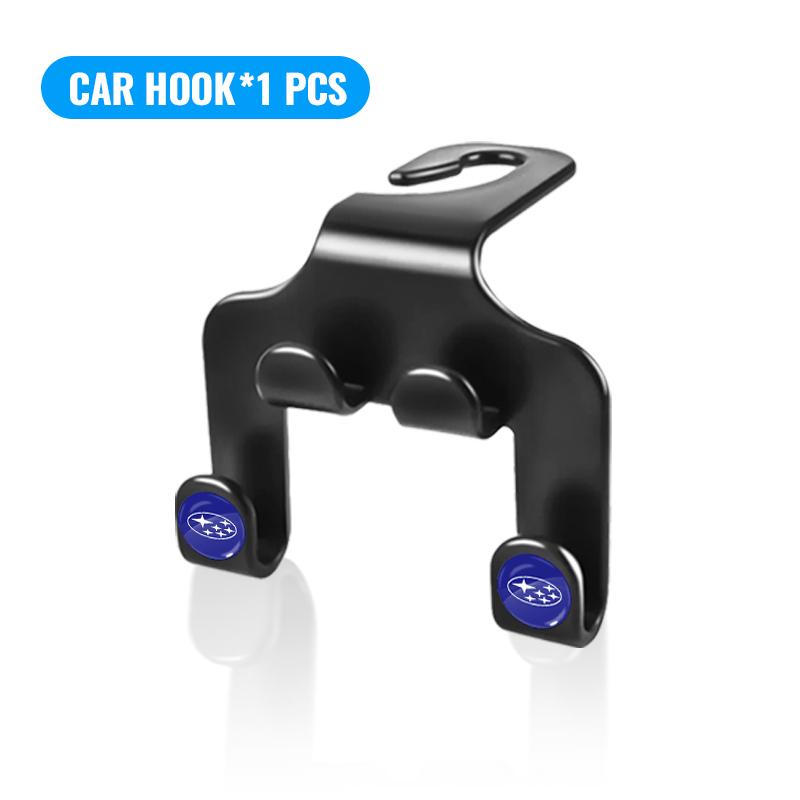 

Car Seat Headrest Hook 4 Pack Hanger Storage Organizer Car Accessories For Subaru Impreza Legacy WRX STI BRZ XV WRC Forester Crosstrek Outback 1PCS чорний