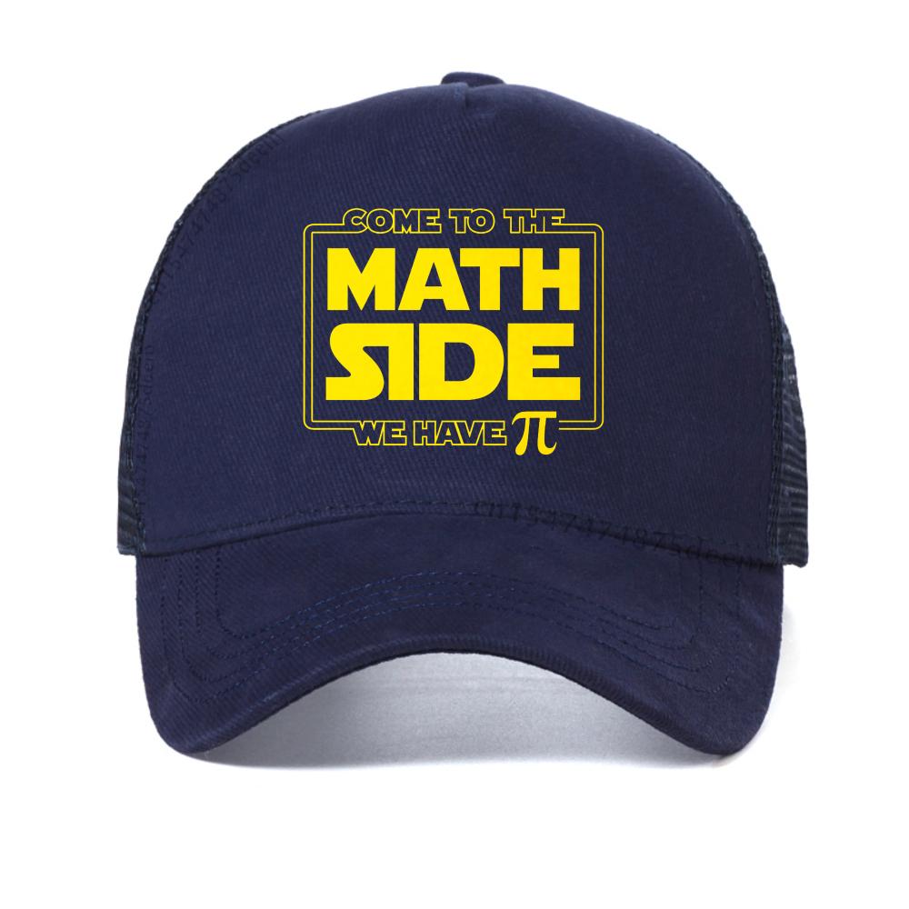 Przejdź na stronę matematyki Mamy Pi Czapka z daszkiem Prezent Styl modny Siatka graficzna Kapelusz przeciwsłoneczny Regulowany Oddychająca siatka Czapki typu trucker