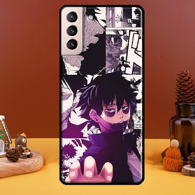 My Hero Academia Dabi Case For Samsung Galaxy S21 Ultra S20 FE S8 S9 S10 Note 10 Plus Note 20 S22 Ultra Cover