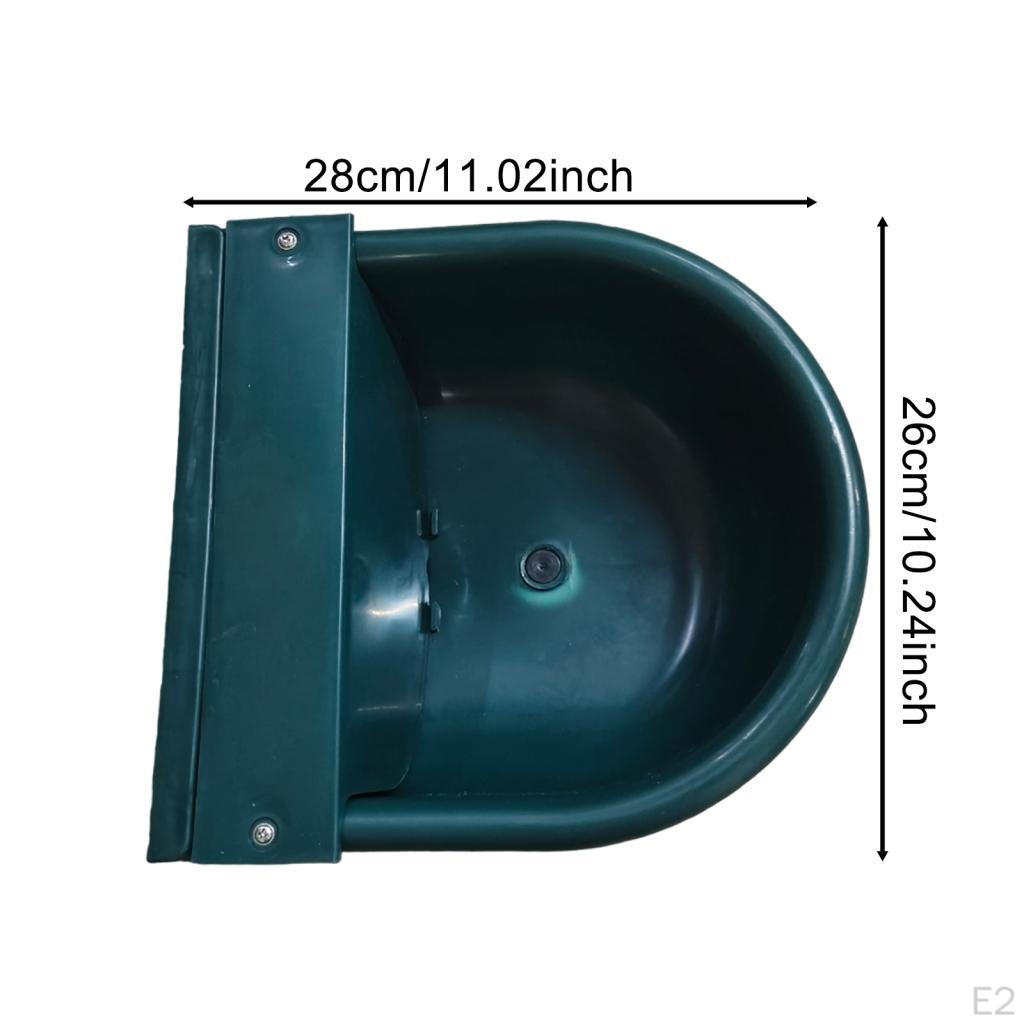 4L Thickened Automatic Farm Water Bowl Float Valve Dispenser Waterer Horse