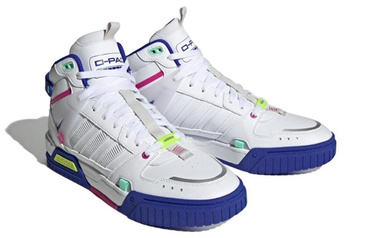 adidas Neo D Pad 'White Blue Purple' HQ6556