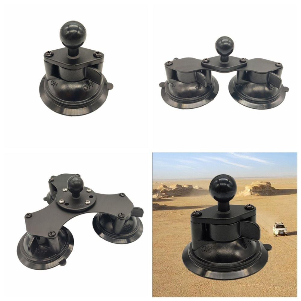 

Durable Triple Suction Cup Base Fixed Ball Head Ball Mount Bracket Car Accessories Single Suction Cup Base