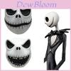 Mască Încântătoare din Latex Jack Skellington - Nightmare Before Christmas, Pentru Adulți