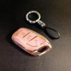 Luxury Diamond Tpu For Mg 4  Mg4 Ev Mg Hs Gt Zs Ev Zx Mg5 Mg6 3 Button Remote Car Key Case Cover Holder Keychain Accessories