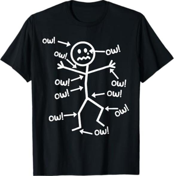 Ow Ow Ow Ow Ow Ow Ow Character T-Shirt