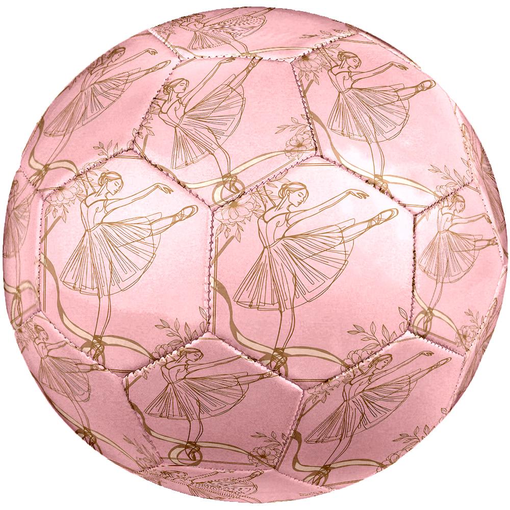 Pallone da Calcio a Tema Balletto Taglia 5, Adatto Sia per Partite Indoor che Outdoor, un Regalo Adatto a Tutti.