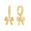 Bow Tie Necklace: Versatile Women's Luxury Gold Clavicle Chain, Highly Praised for Color Preservation