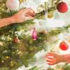 DIY Green Button Christmas Tree Ornament Kit Fun Christmas Buttons Crafts Making Set Handmade