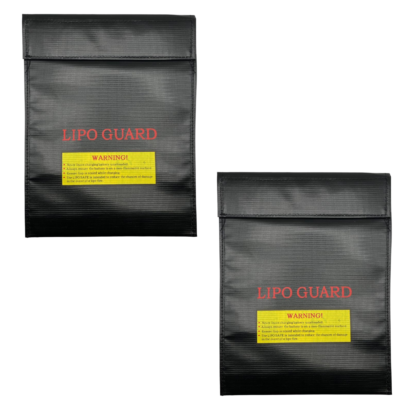 SPILOOPS LiPo Guard Набор для безопасности LiPo и Чехлы для безопасной зарядки и хранения 23 см x Мешки 2 Взрывозащищенные Огнестойкие Черный Большой 30 см чёрный 3660₽
