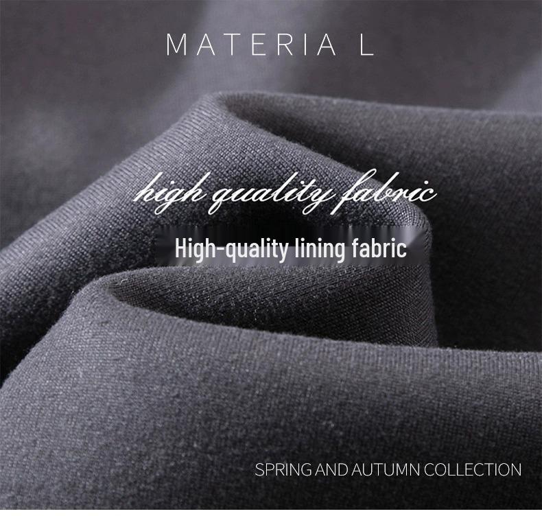 Damen Schwarze Fleecegefütterte Slim Fit Windjacke, Herbst/Winter 2025, Stehkragen, Normale Schulter.