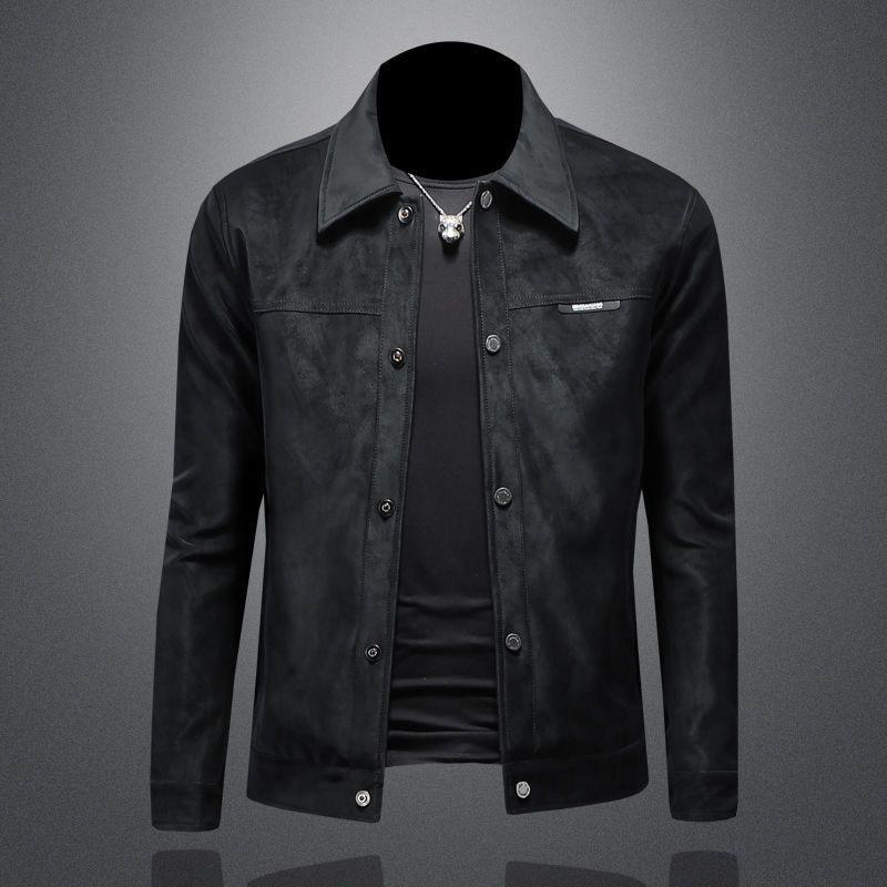 New Coat Men's Spring and Autumn High-quality Fashion Korean Version Slim Casual Jacket
