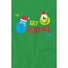 Monsters Inc Mens Get Festive For Christmas Mike Sully T-Shirt