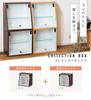 Palette Life Fully Assembled Figure Collection Collection Wood Grain for Fandom Otaku Goods Brown Case, 2-Tier Case, Rack, Shelf, Wooden, Finish,