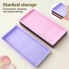 Stainless Steel Cosmetic Plate Multifunctional Nail Art Plate Portable Storage Tray  For Nail Salon