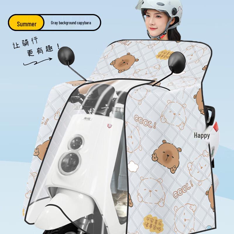 KarLot Electric Scooter Windshield Sun Shade One Size