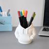 3D Printed Hoodie Pen Holder, Sweatshirt Shape Desk Organizer, Creative Storage for Pens, Makeup Brushes, Office Supplies