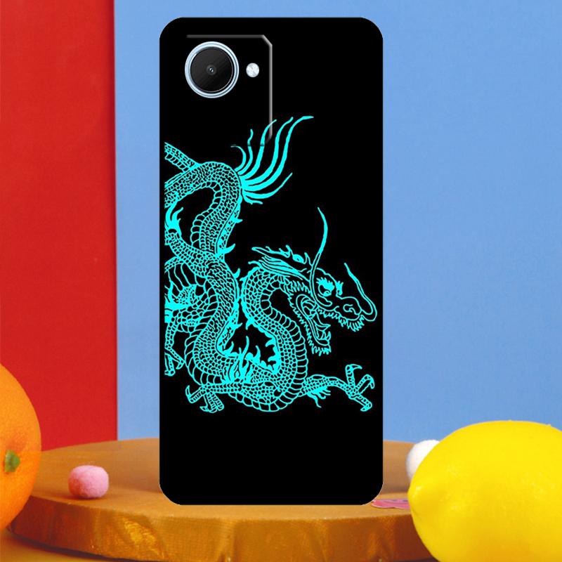 Ancient Japanese Dragon For Realme GT Neo 5 6 9 10 11 12 Pro Plus C11 C25 C21Y C30 C31 C33 C35 C51 C53 C55 C67 Case