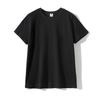 T-shirt da Uomo Girocollo Manica Corta 180g Cotone - Colore Unico Bianca per Stampa Logo Fai-da-te
